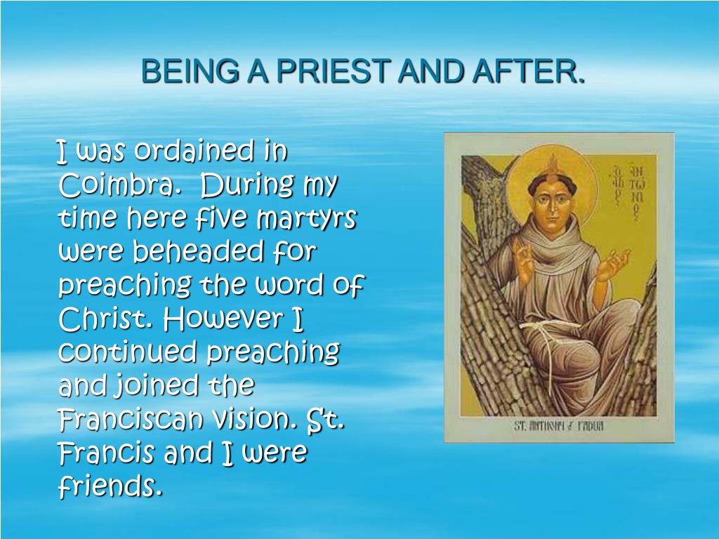 padua anthony ppt powerpoint presentation