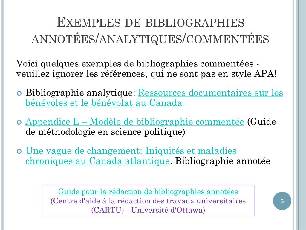 PPT  Méthode/Style APA Citations et références bibliographiques