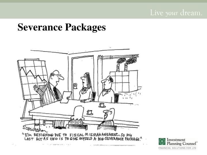 PPT - Severance Packages PowerPoint Presentation - ID:7095502