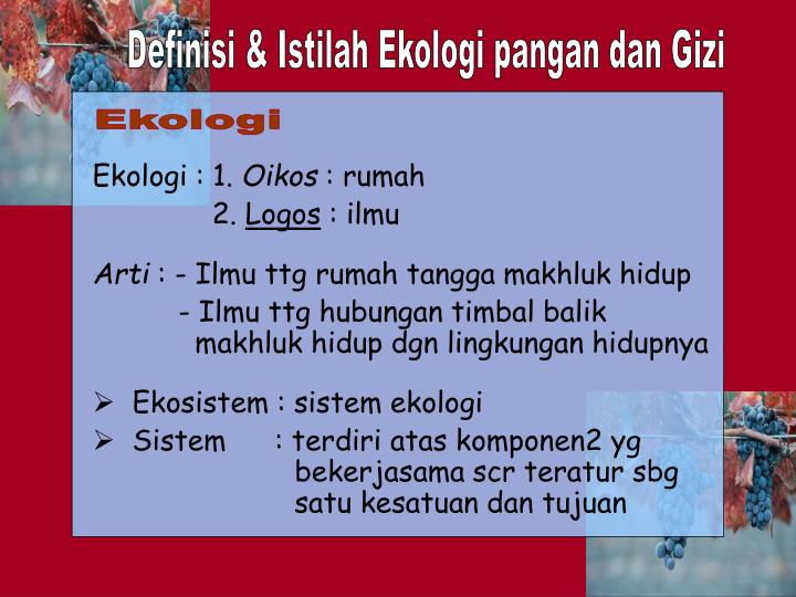 Ekologi Pangan Dan Gizi Pdf Ekologi Pangan Dan Gizi Pdf
