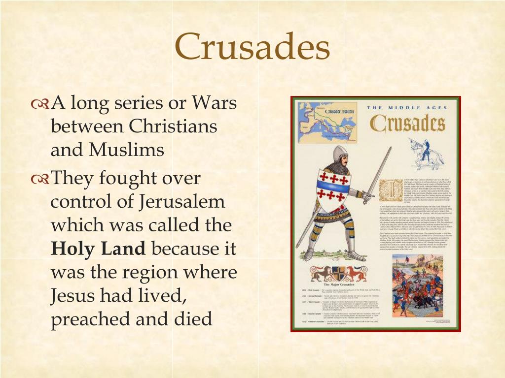 religion and crusades research paper