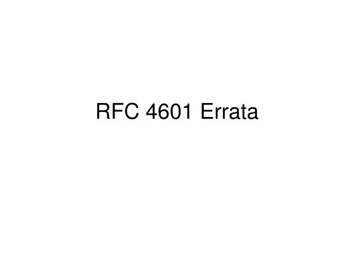rfc 4601 errata n.