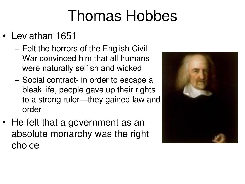 hobbes absolute monarchy
