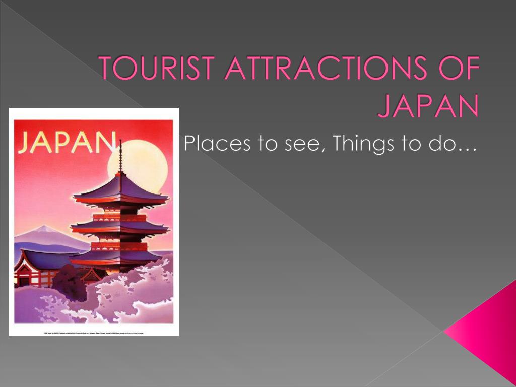 japan tourism presentation