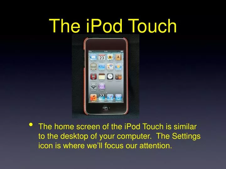 the ipod touch n.