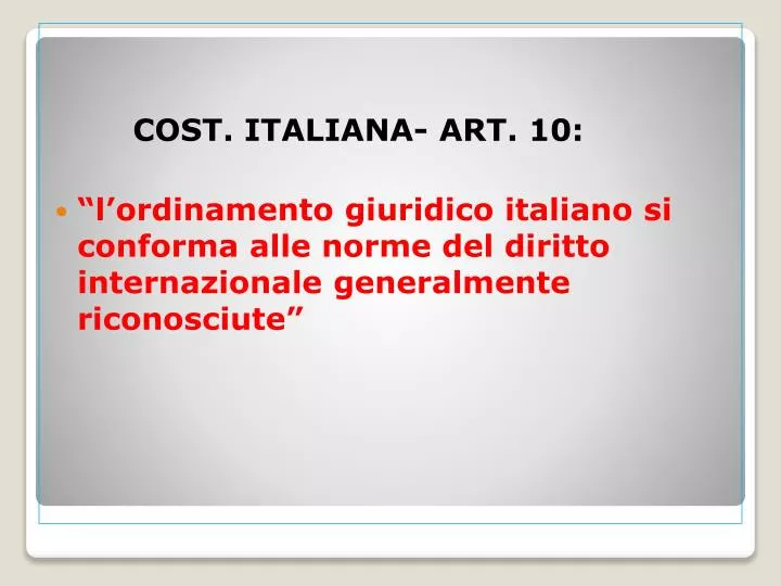 Ppt Cost Italiana Art 10 Powerpoint Presentation Free Download Id 7103239