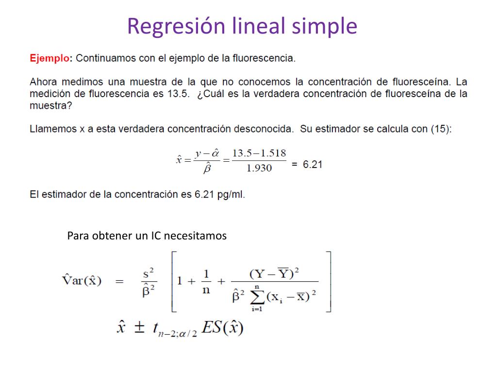 Ppt Regresión Lineal Simple Powerpoint Presentation Free Download Id7104779 4198