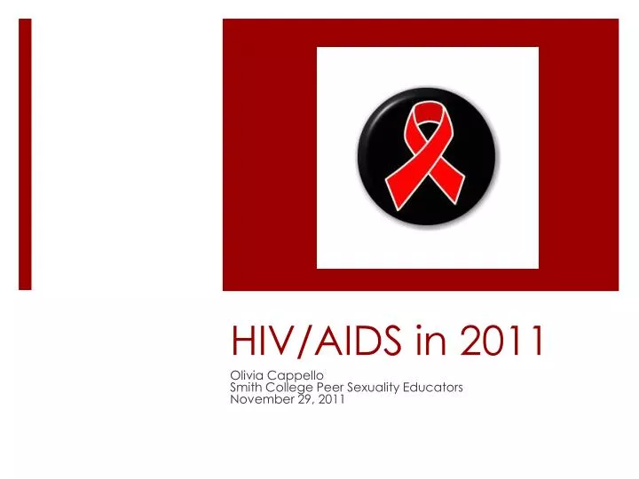 hiv aids in 2011 n.