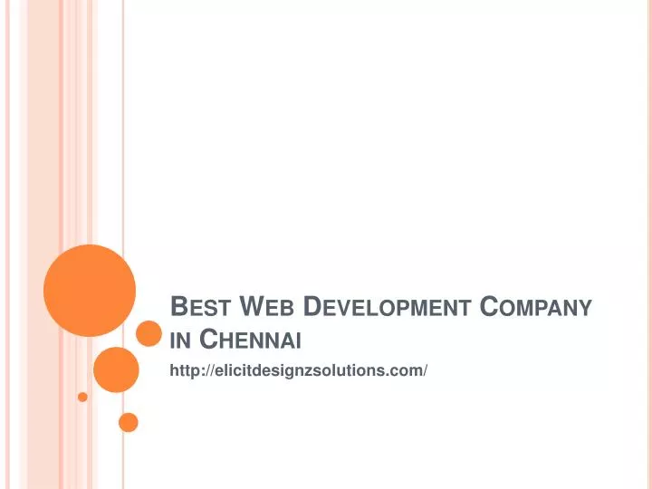 best web development company in chennai n.