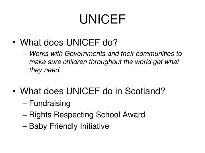 Ppt Unicef Powerpoint Presentation Free Download Id 7106072
