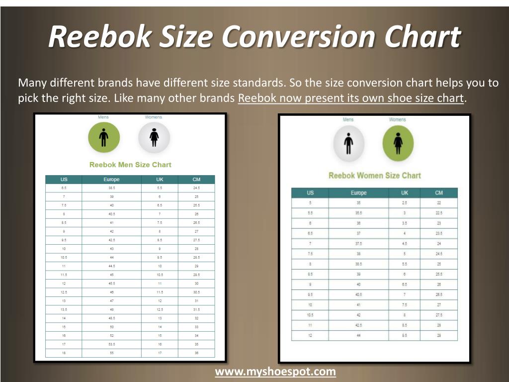 Men S Shoe Size Conversion Chart To Women S