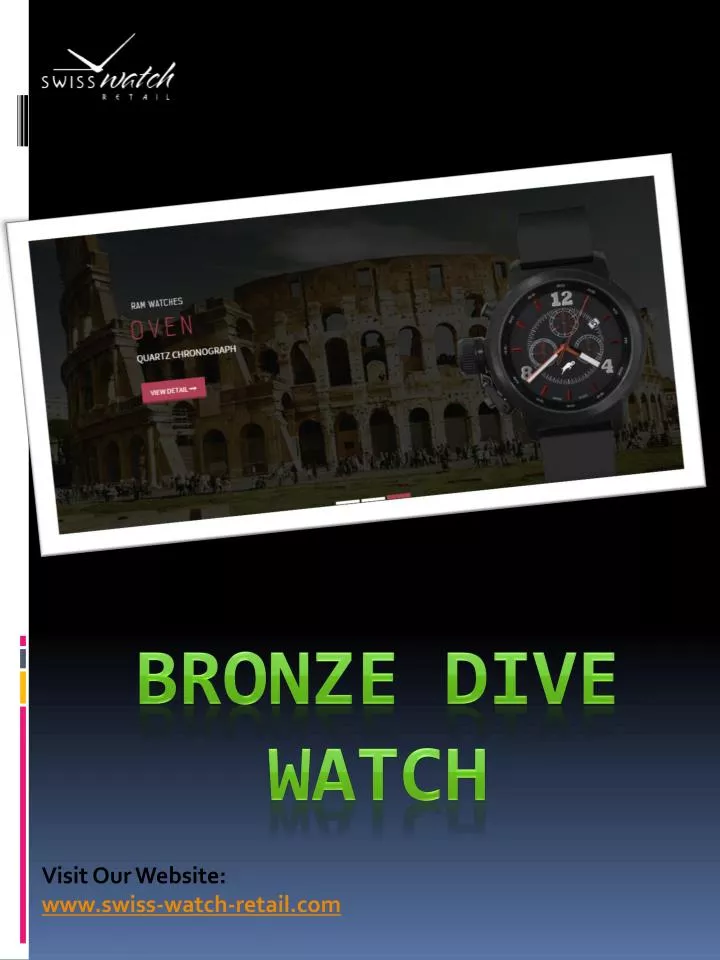 bronze dive watch n.