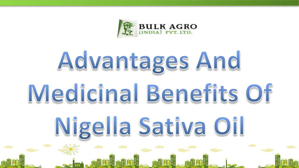 PPT Advantages And Medicinal Benefits Nigella Sativa Seeds Oil