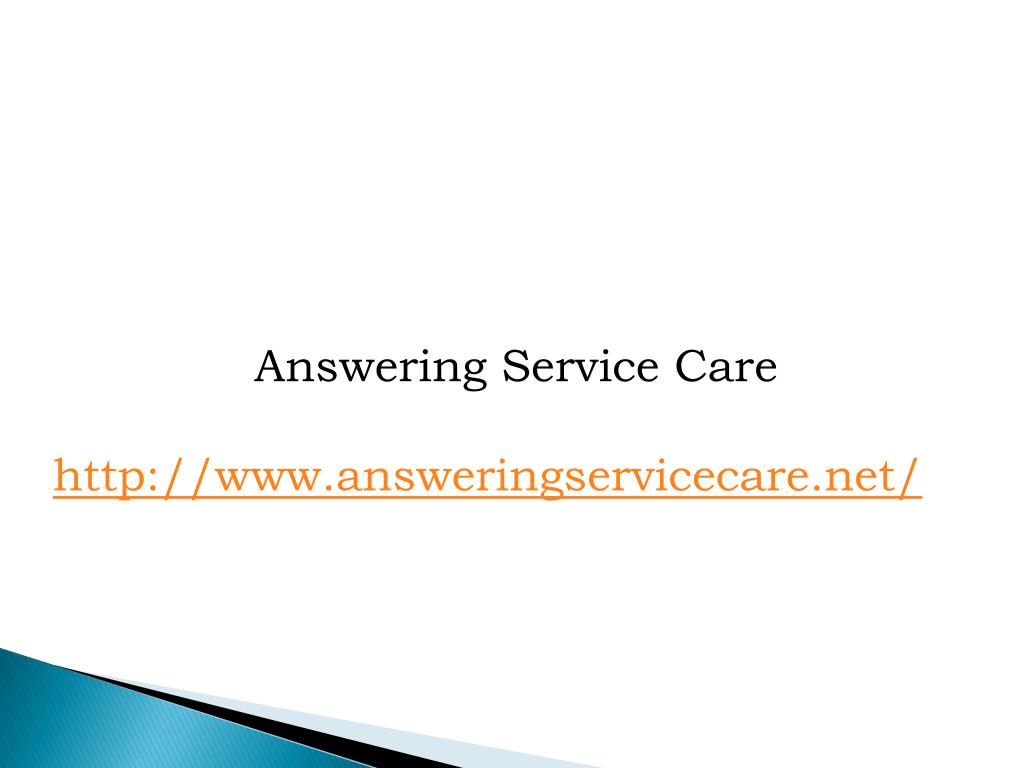 PPT A guide to 24 hour telephone answering service PowerPoint Presentation ID7107925