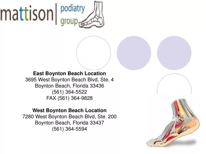 PPT foot care in boynton beach PowerPoint Presentation, free download