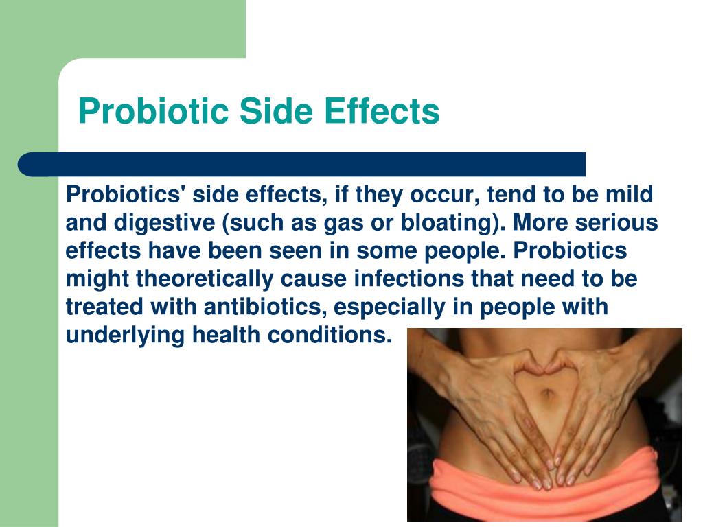 spore probiotics side effects