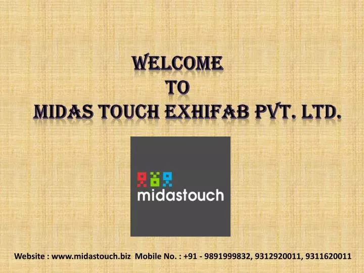 welcome to midas touch exhifab pvt ltd n.