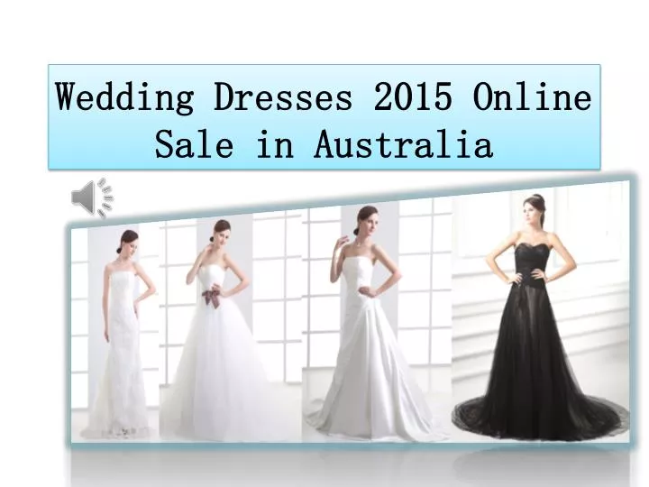 wedding dresses 2015 online sale in australia n.
