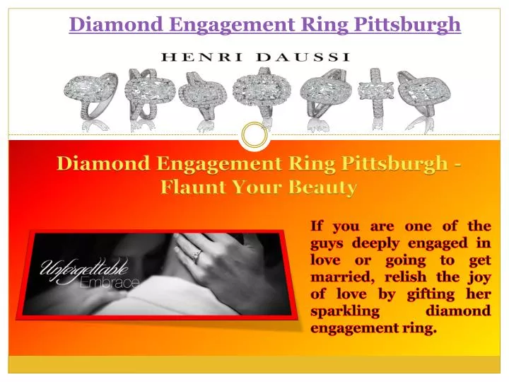 diamond engagement ring pittsburgh n.