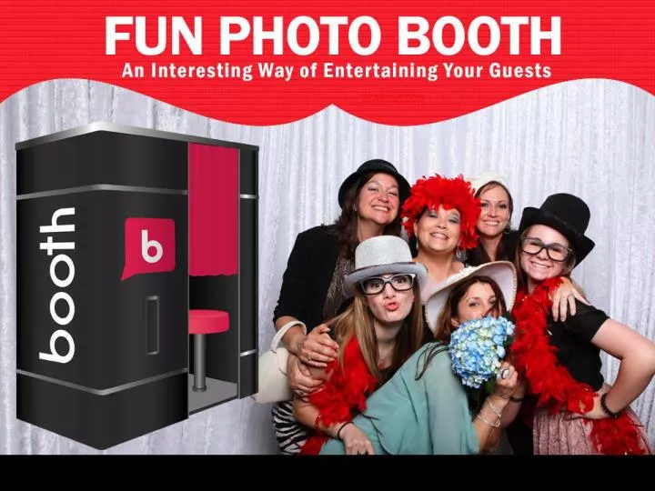 fun photo booth an interesting way of entertaining your guests n.