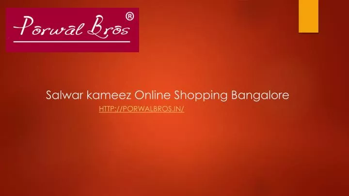 salwar kameez online shopping bangalore n.