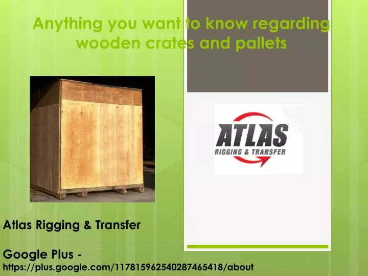 anything you want to know regarding wooden crates and pallets n.