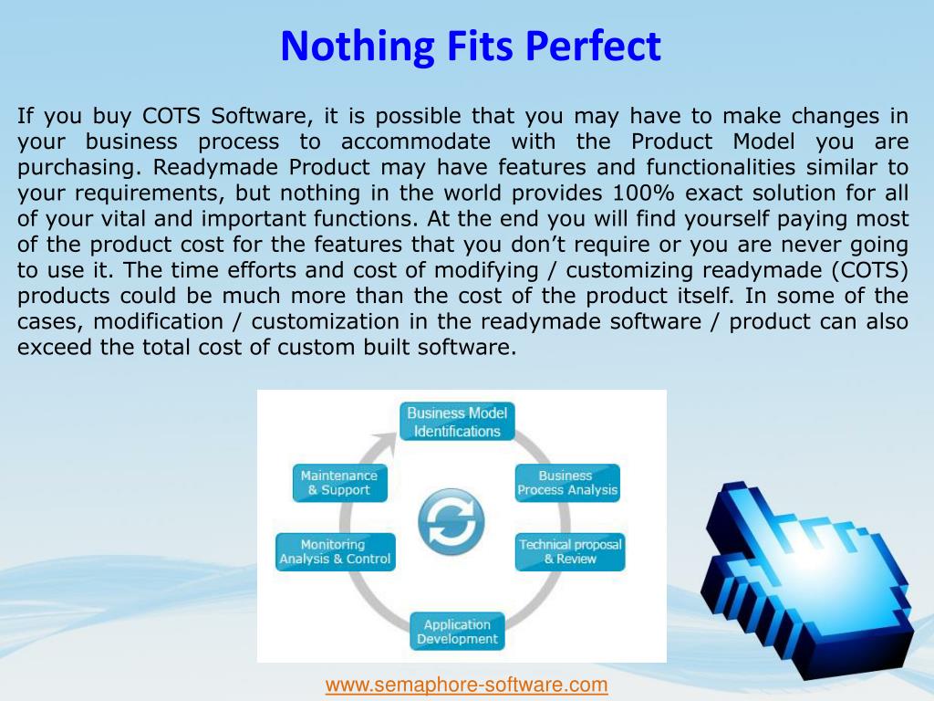 PPT Why Custom Software when COTS Product are available? PowerPoint