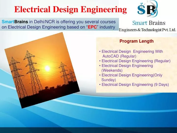 presentation on electrical engineering topics