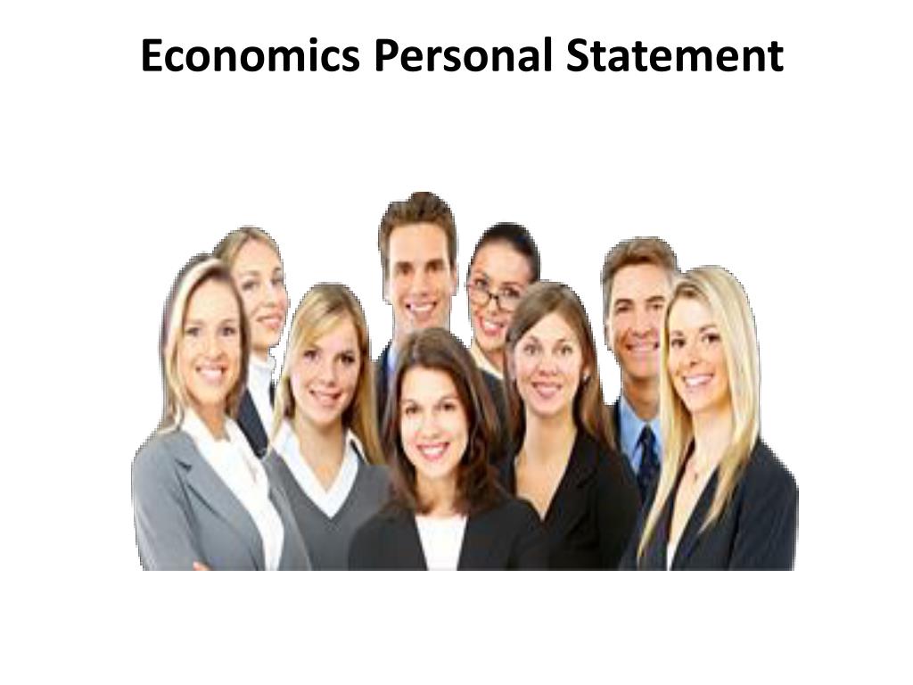economics personal statement example