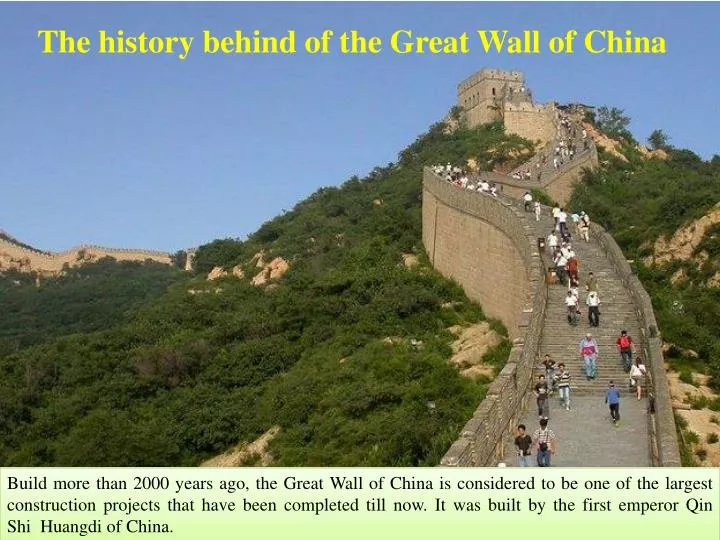 PPT - The history behind of the Great Wall of China PowerPoint ...