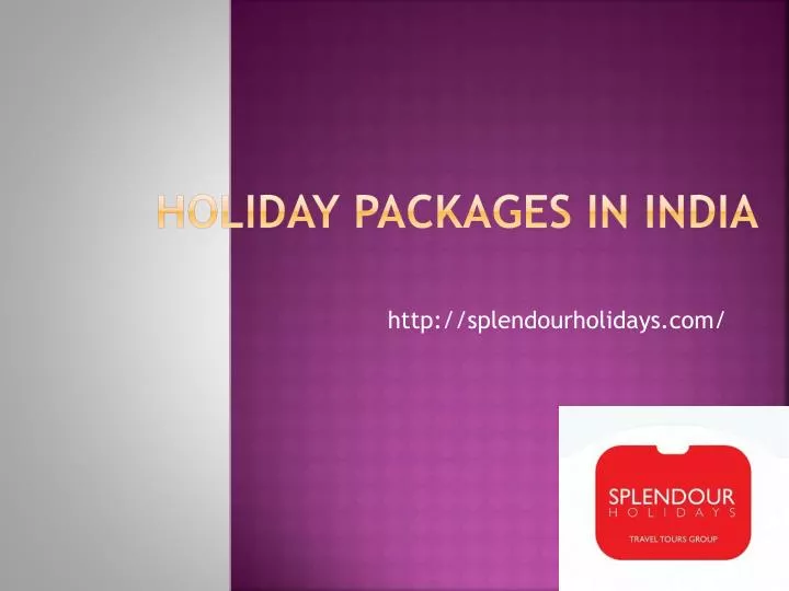 holiday packages in india n.
