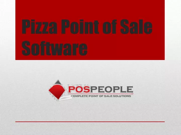 pizza point of sale software n.