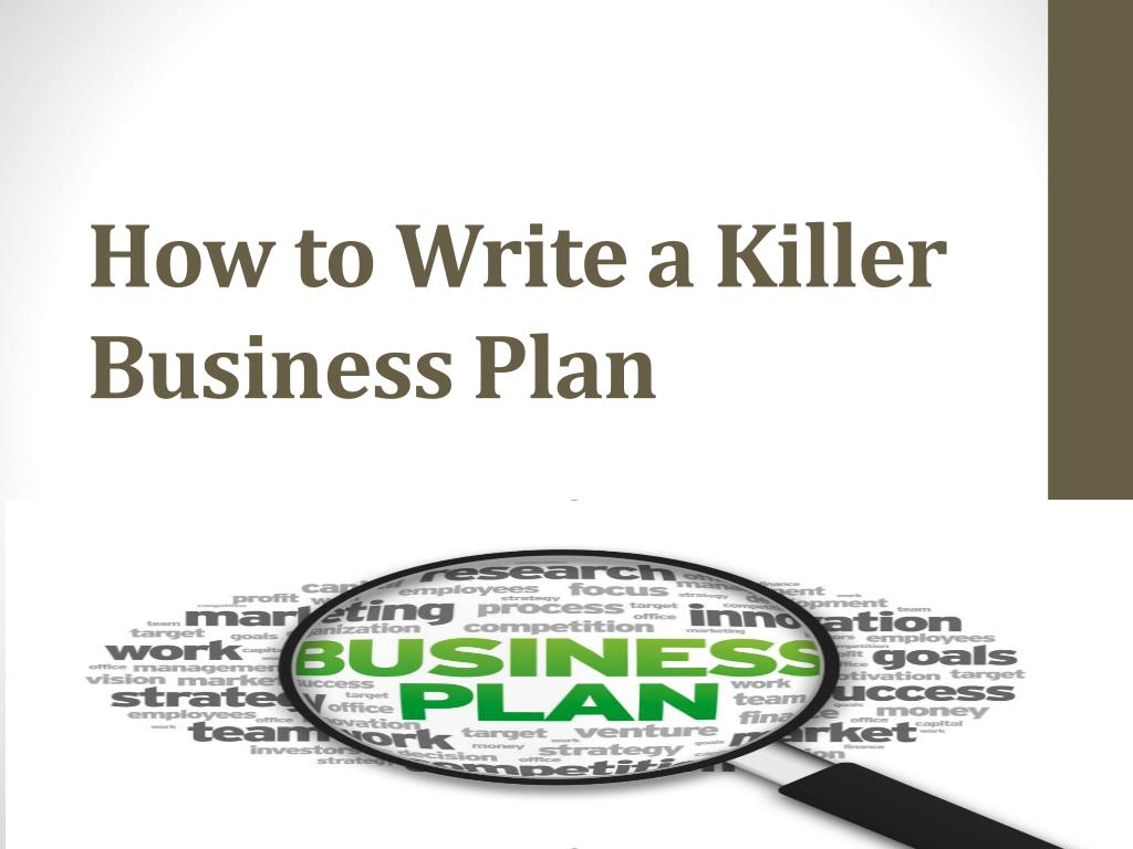 killer business plan