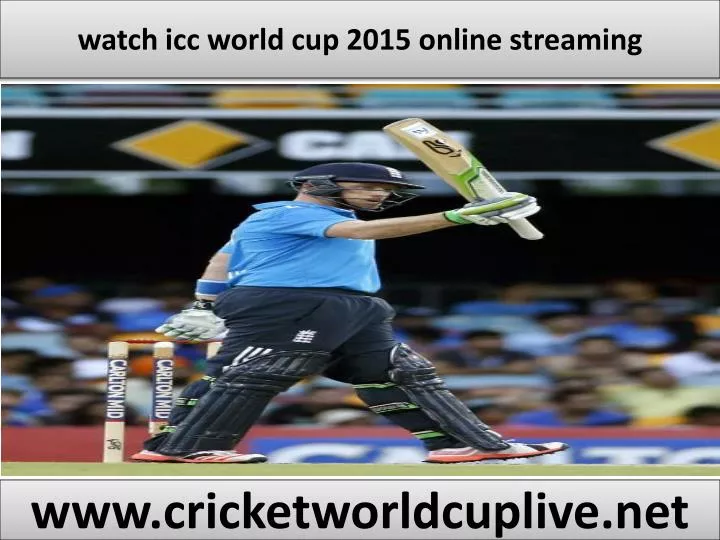 watch cricket world cup live online free