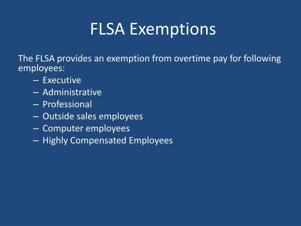 PPT FLSA What You Need To Know PowerPoint Presentation, free