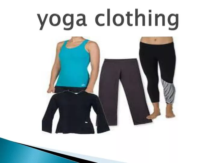 PPT yoga clothing PowerPoint Presentation, free download ID7119861