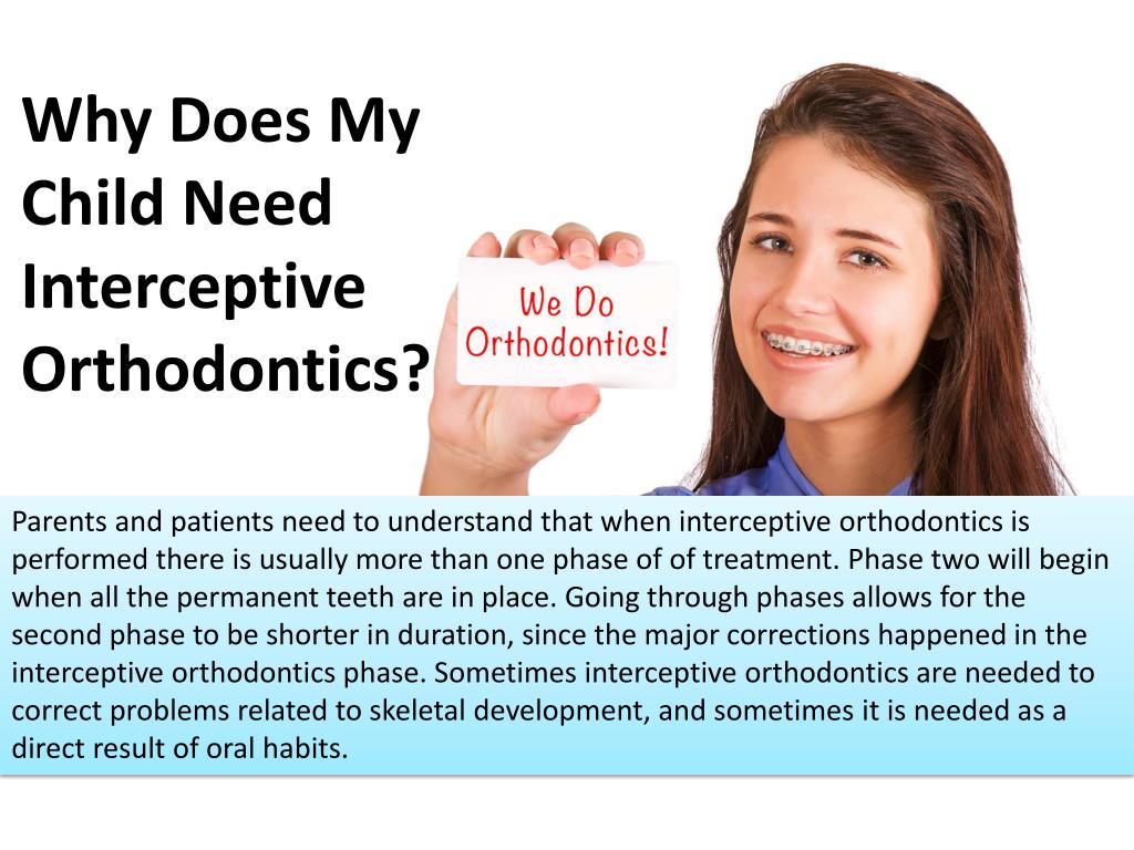 PPT Interceptive Orthodontic Treatment Interceptive orthodonti