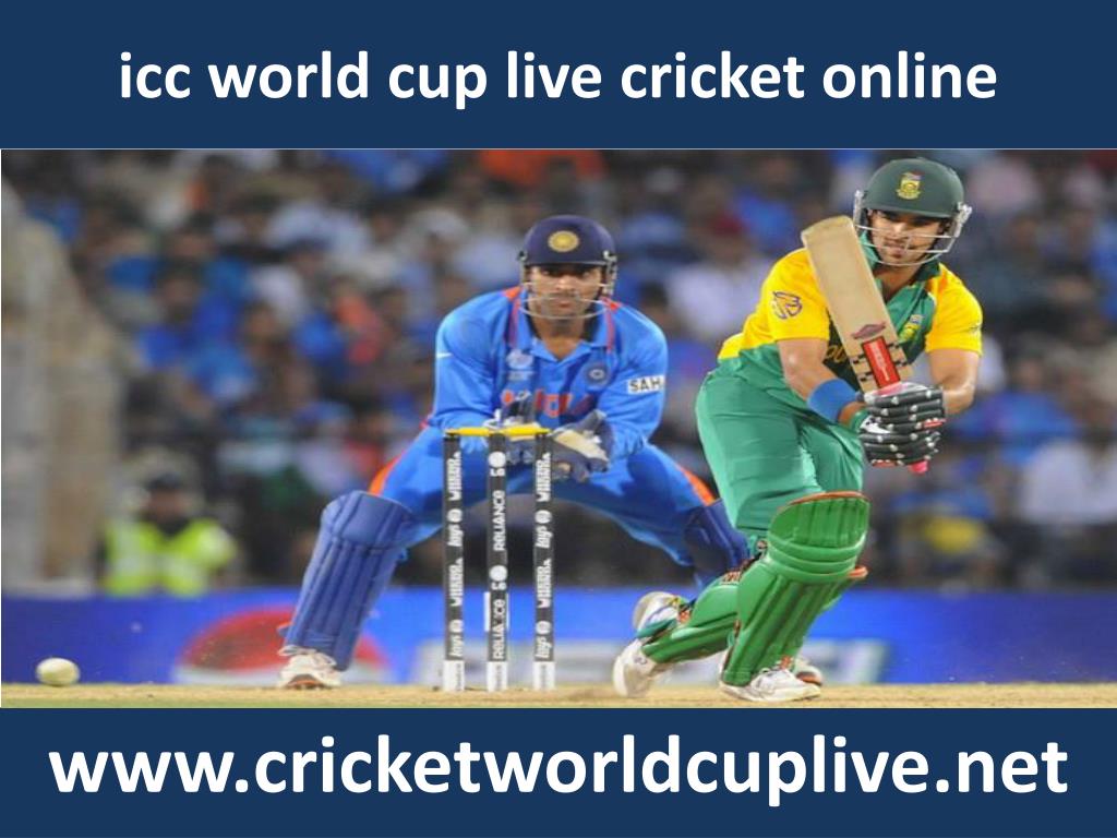 live cricket world cup match watch online