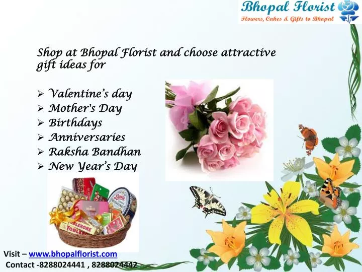 PPT Send Flowers to Bhopal PowerPoint Presentation, free download