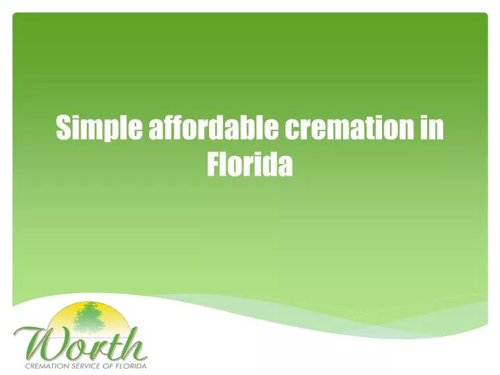 simple affordable cremation in florida n.