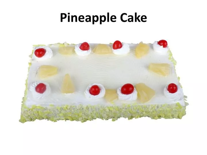 pineapple cake n.