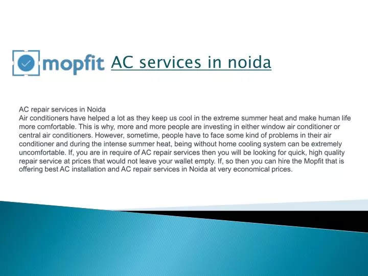 ac services in noida n.