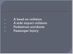 PPT - Lawsuit Case Car Accident PowerPoint Presentation - ID:7123970