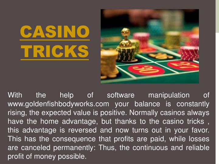 Casino Tricks Casino Tricks