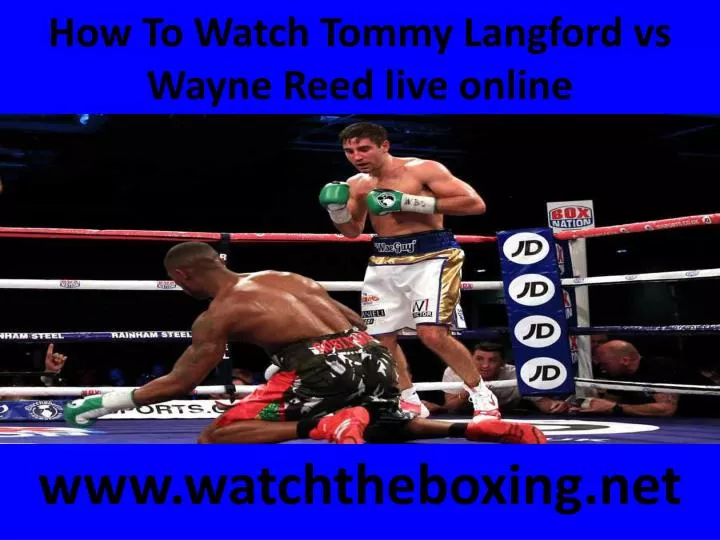 how to watch tommy langford vs wayne reed live online n.