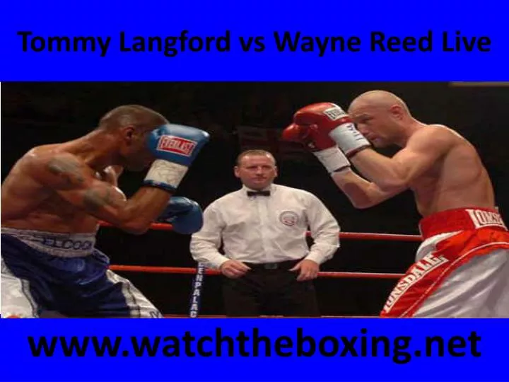 tommy langford vs wayne reed live n.