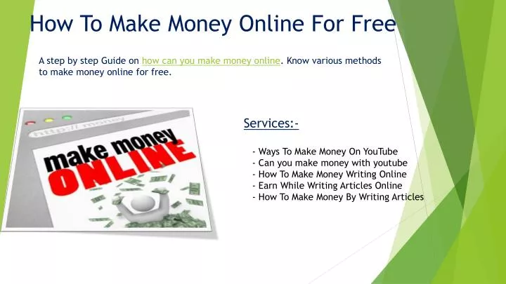 how to make money online for free n.