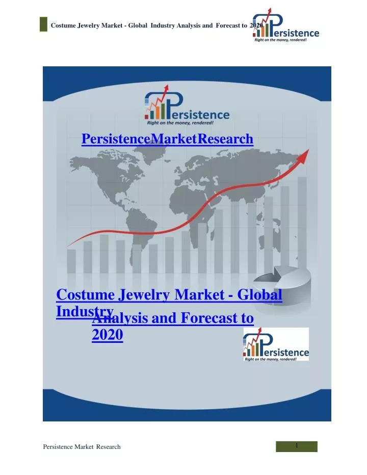 PPT Costume Jewelry Market Global Industry Analysis PowerPoint